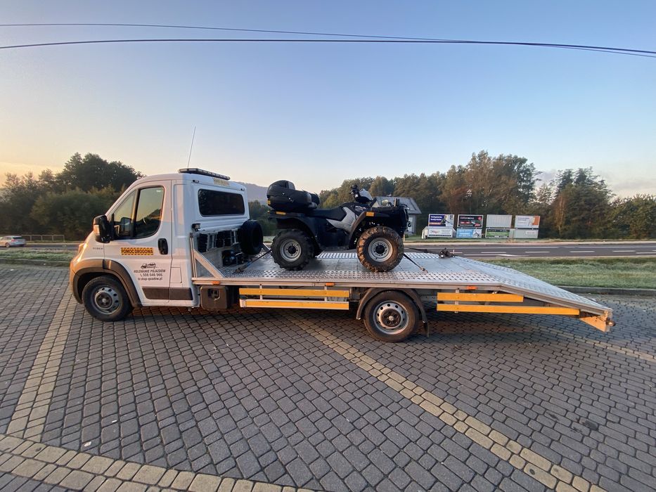 Pomoc Drogowa holowanie Auto transport usługi HDS Wywóz gruzu w bigbag