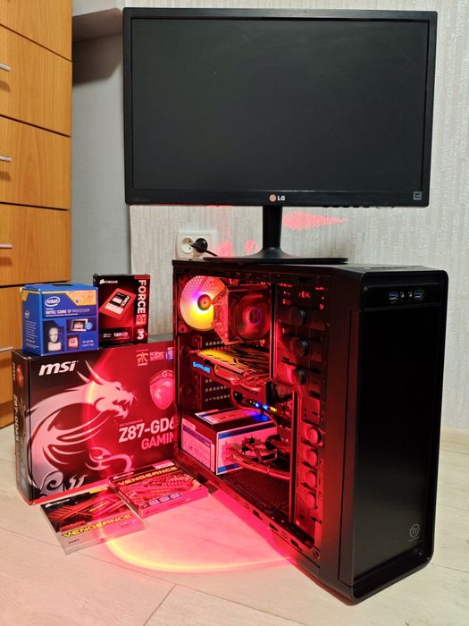 •ТОПОВИЙ•Ігровий ПК•Core I7•16GB-ОЗУ•SSD•Rx570(8GB)•Комп•Системник•