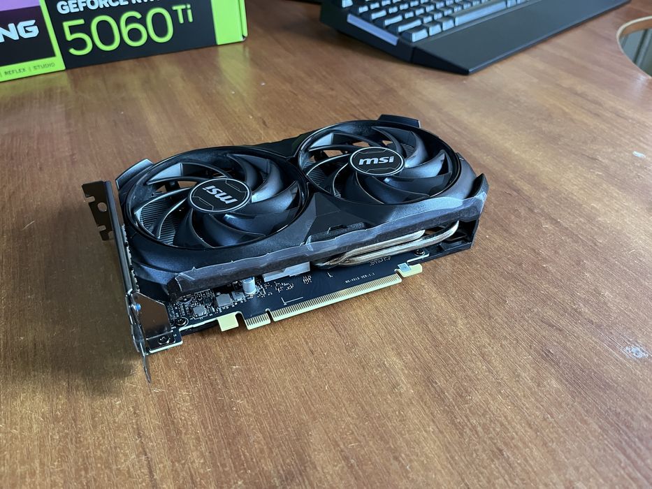 Відеокарта MSI GeForce RTX 4060 Ti 8gb VENTUS 2X BLACK OC