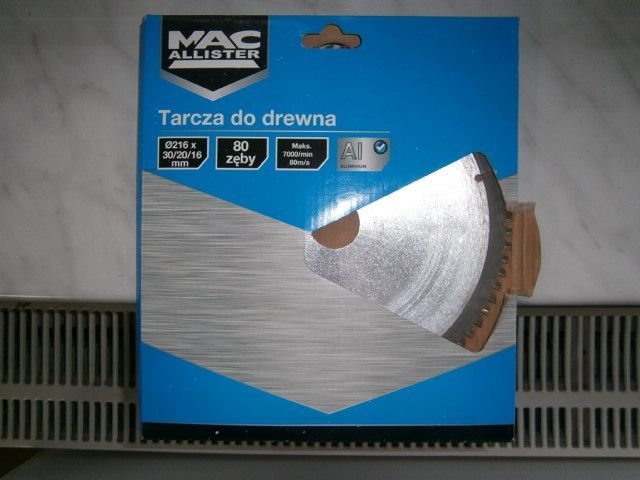 Tarcza do Drewna MAC ALLISTER Okazja Warto !!!