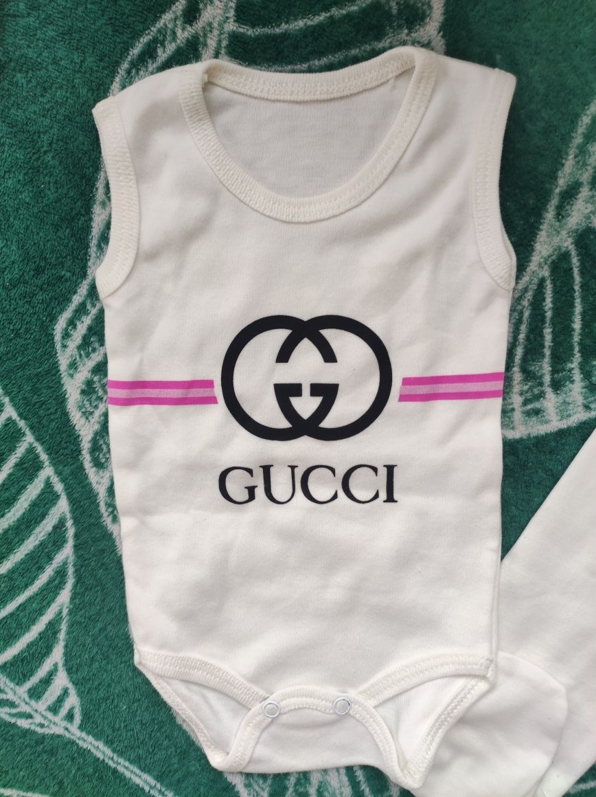 Body + spodeńki 68/74 GUCCI