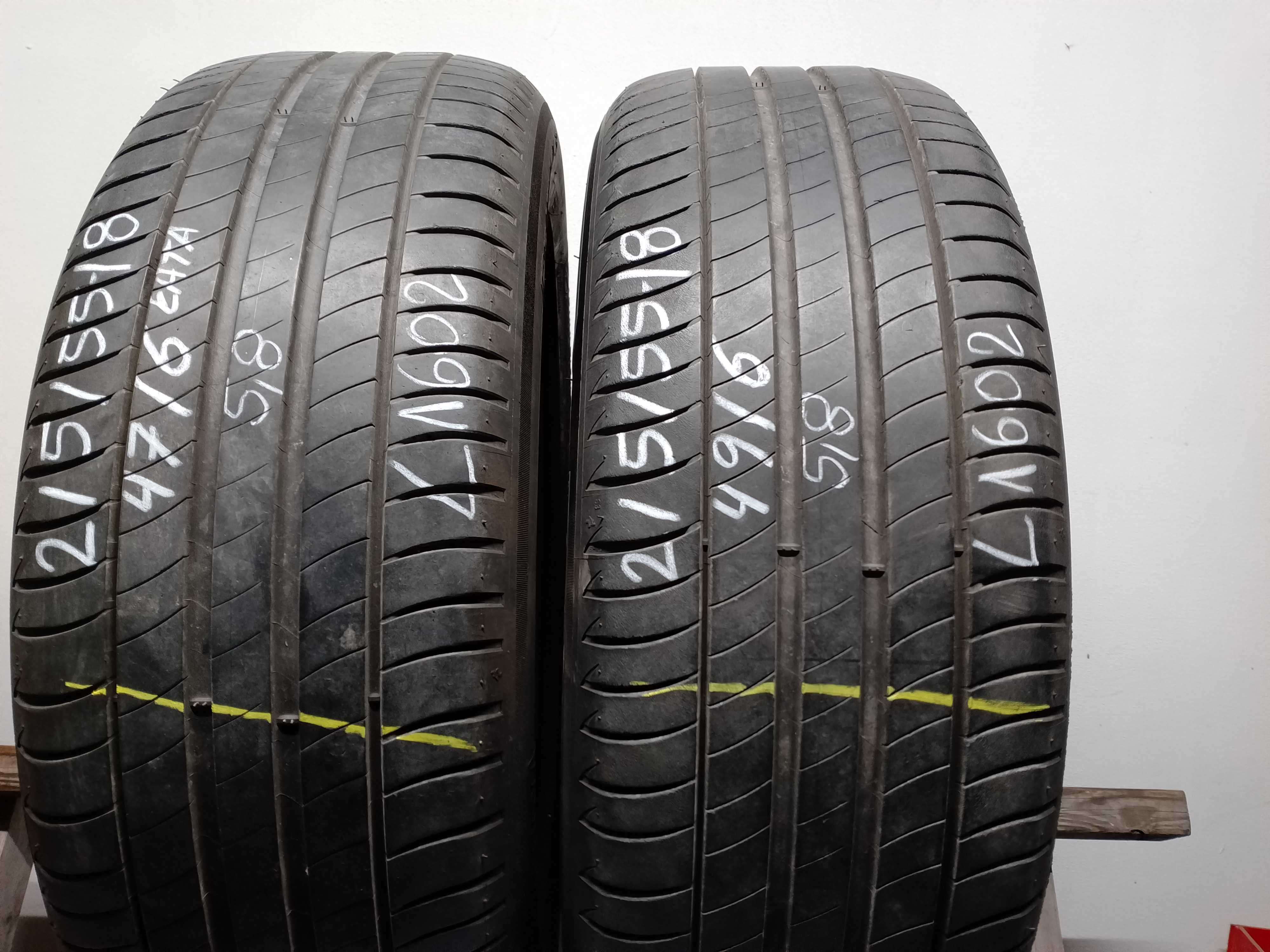 215/55 18 Michelin Primacy3 4916/4716 Obrzycko L1602