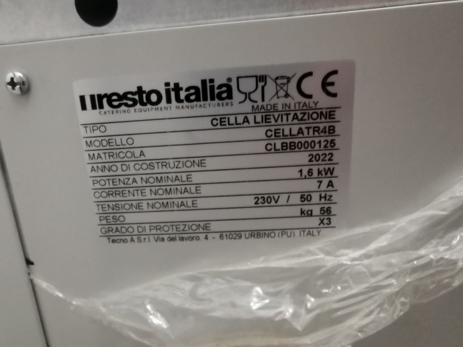 Piec piekarniczy RESTO ITALIA z kamieniem szamotowym 2022 r