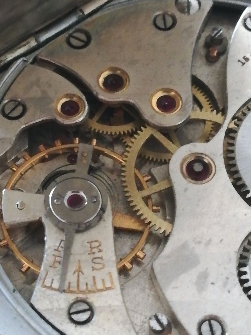 Relógio de bolso Argus Precision, anos 60
