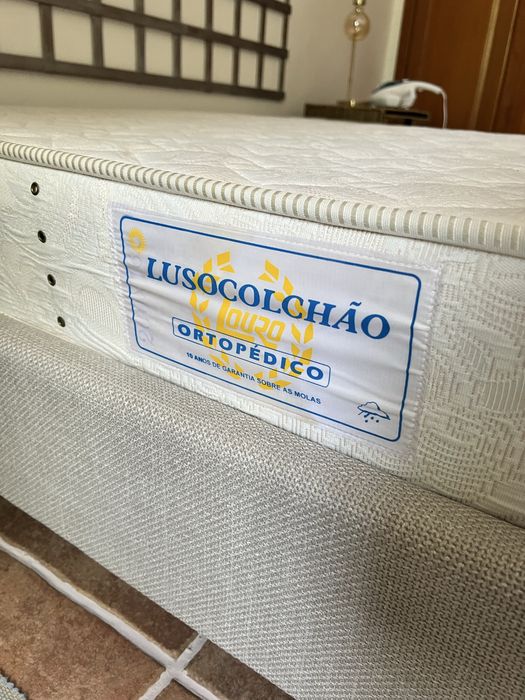 Colchão de molas + sobrecolchão ikea 160cm