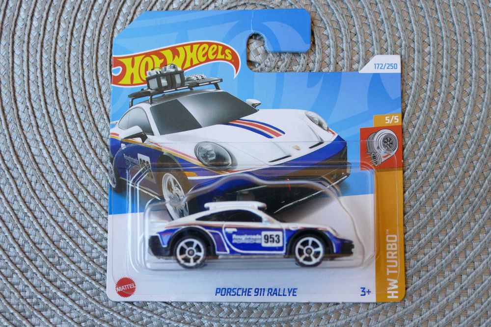 Hot Wheels autko "Resorak" PORSCHE 911 RALLYE* edycja 2024r.