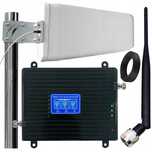 Wzmacniacz Sygnału Gsm 3G 4G Lte Repeater + 2 Anteny Zasięgu Internetu