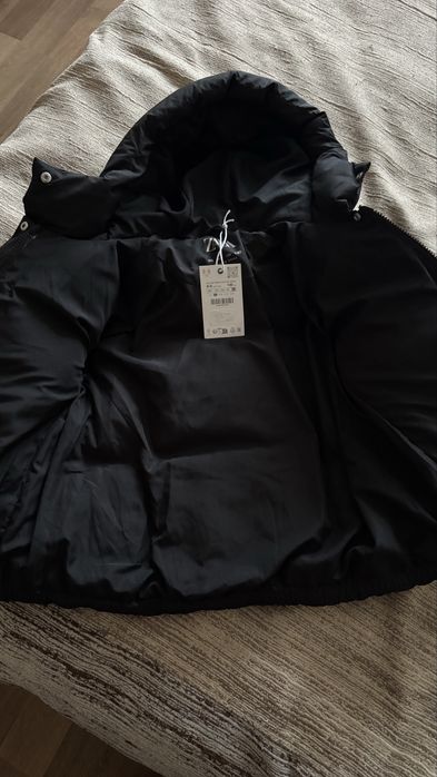 Пуховик куртка зимова дівчача zara