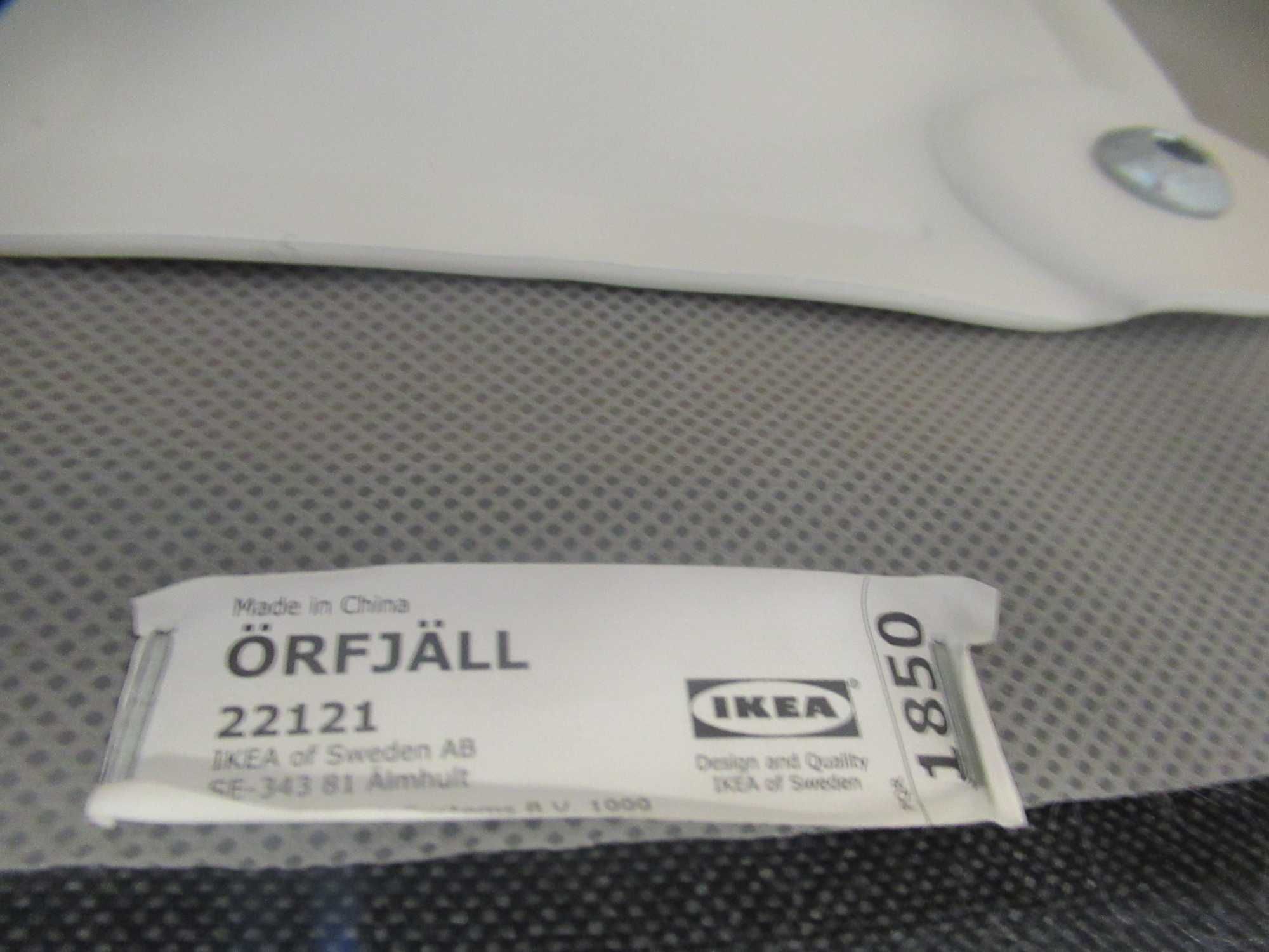 Krzesło obrotowe dziecięce Ikea Orfjall szare do biurka
