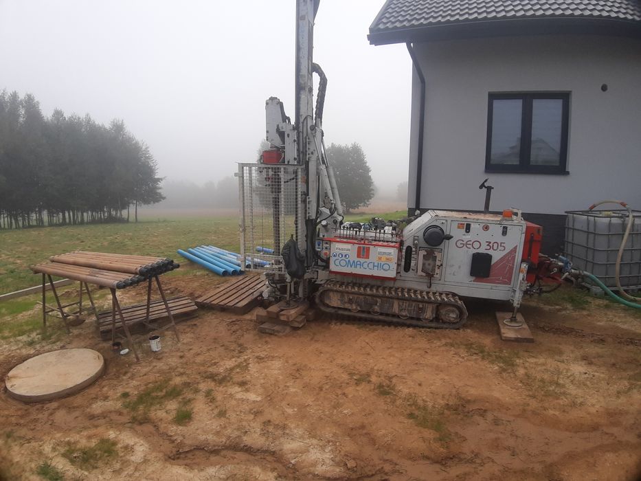 Wiercenie studni głębinowych i przyłącza wodno-kanalizacyjne