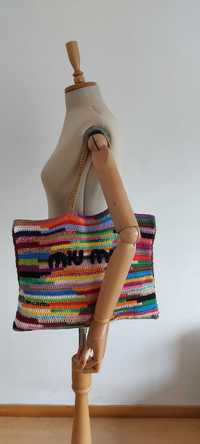 Bolsa "modelo " Miu Miu Crochet