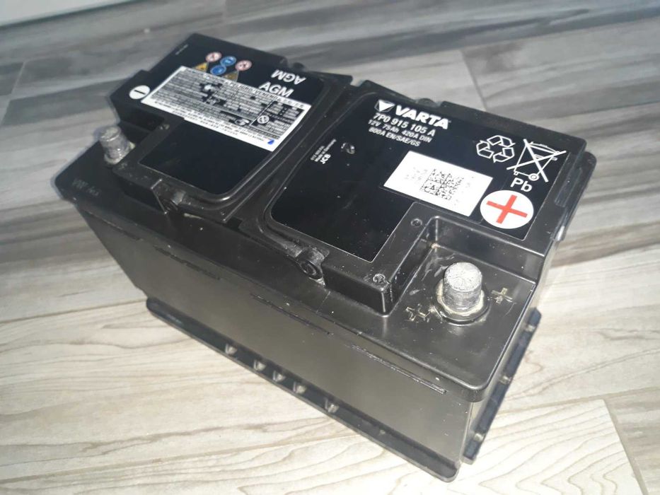Акумулятор AGM Varta 75Ah/800A,(2019рік) VAG ОРИГІНАЛ, 7P0 915 105 A