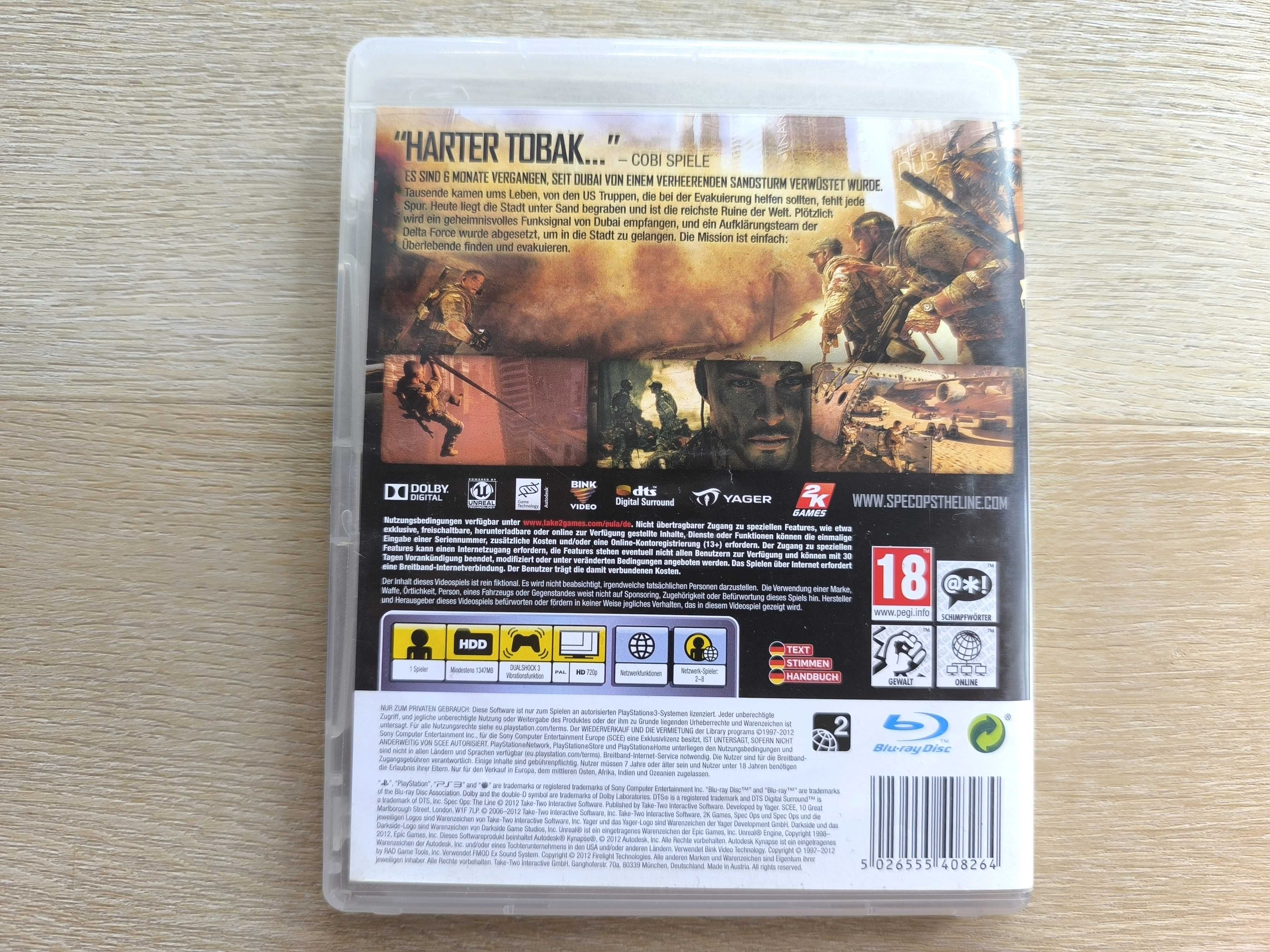 Spec Ops The Line [PS3] - UNIKAT!