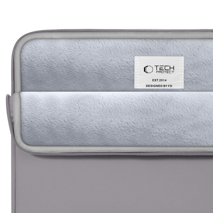 Pokrowiec Tech-Protect Sleeve do laptopa 15-16 cali Crayon Grey