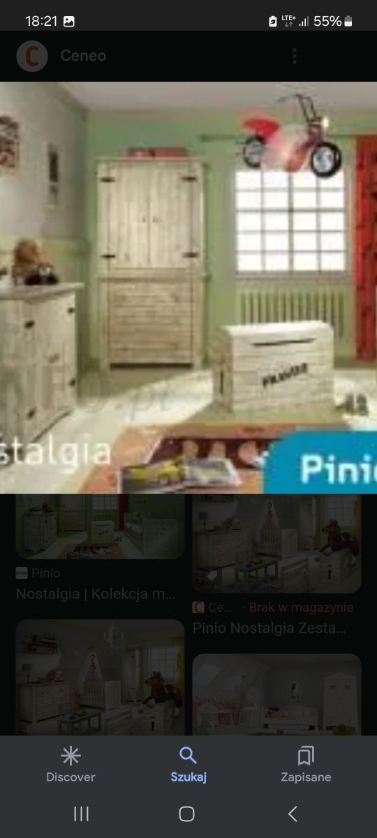 Meble  dziecięce Pinio Nostalgia lite drewno  uzywane