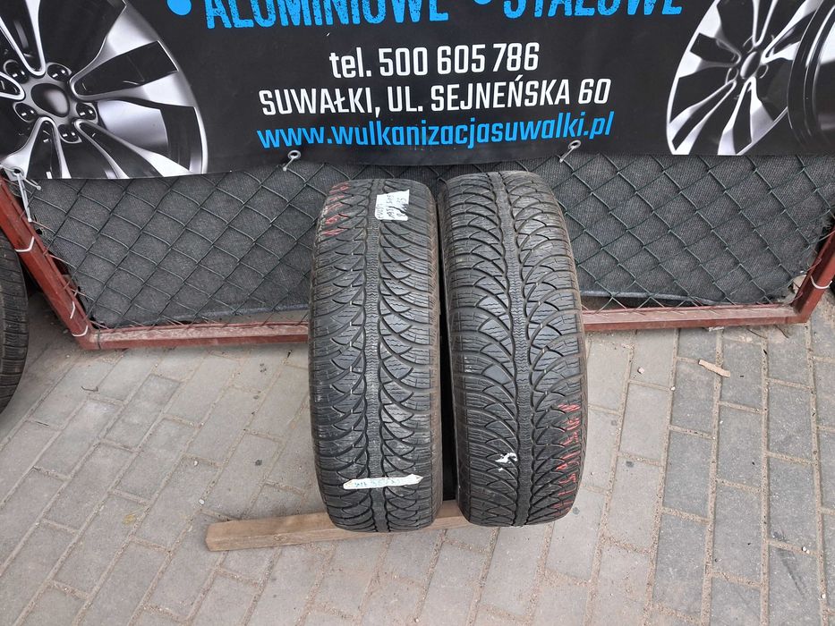 2x używane opony zimowe 195/65 R15 Fulda Montaż GWARANCJA