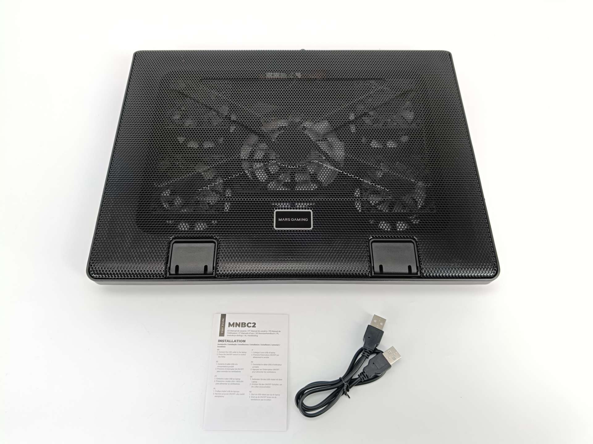 Podstawka chłodząca do laptopów Mars Gaming MNBC2 czarna