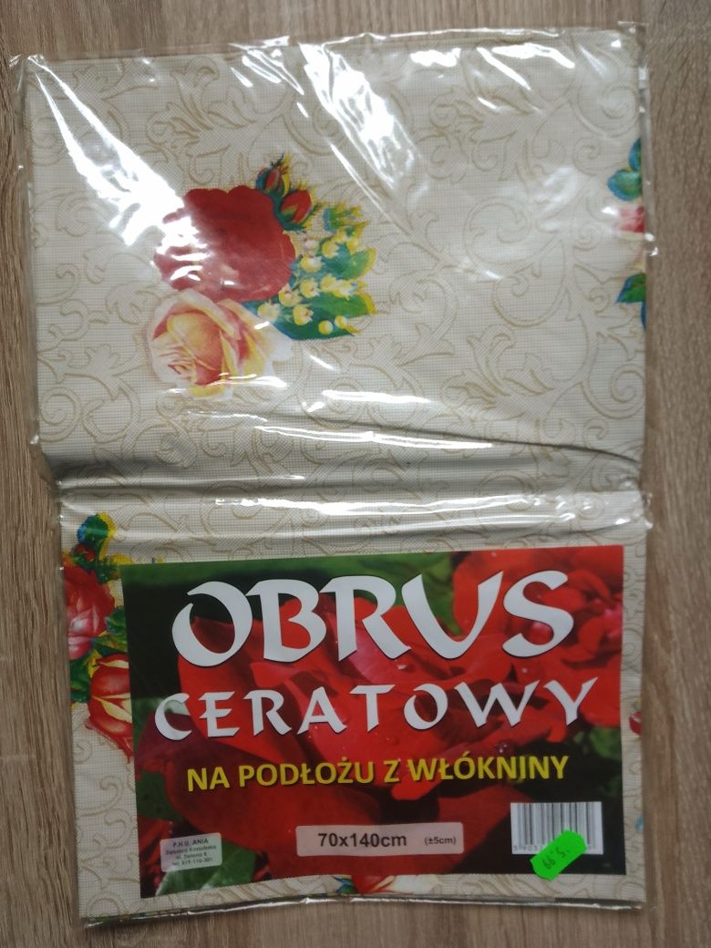 Obrus ceratowy .