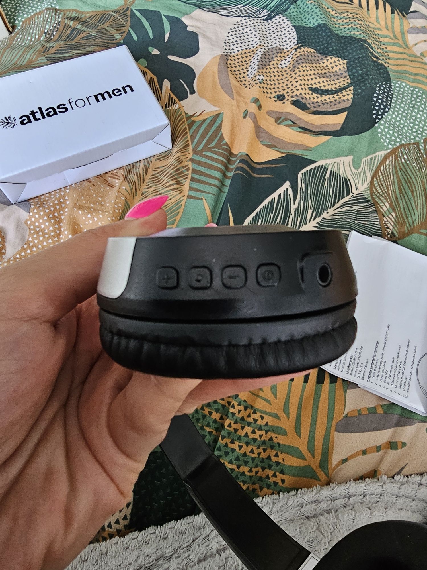 słuchawki bluetooth atlas for men
