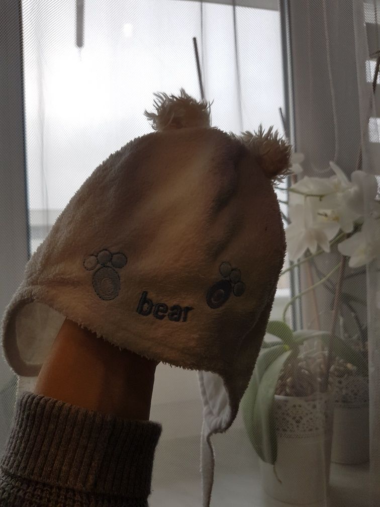Czapka 62 68 wiosna jesień