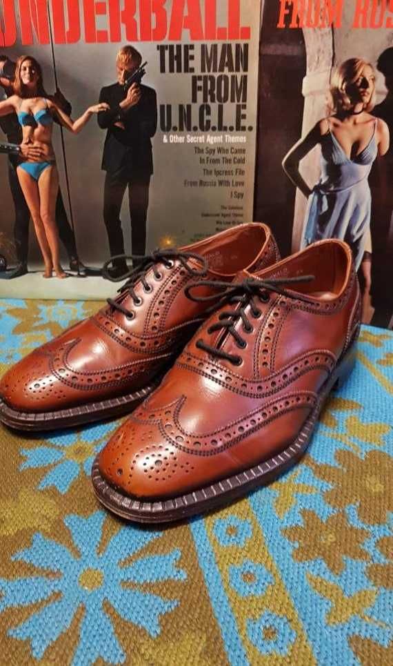 Przepiękne buty ze skóry Clan McDonald