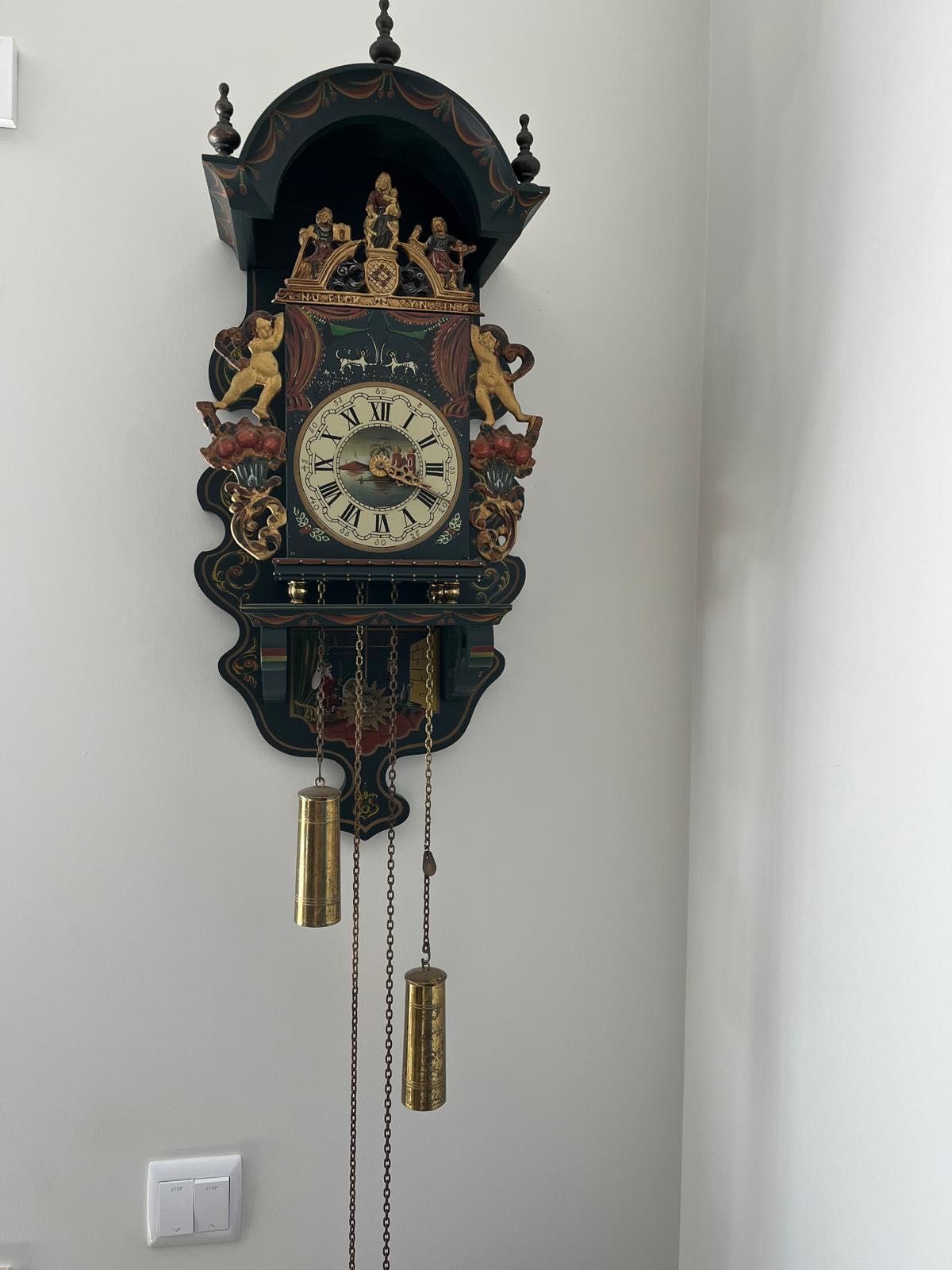 Vintage Dutch Wall Clock