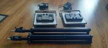 Neewer SNL660 - 2x panele LED + statywy + zasilacze + torba.
