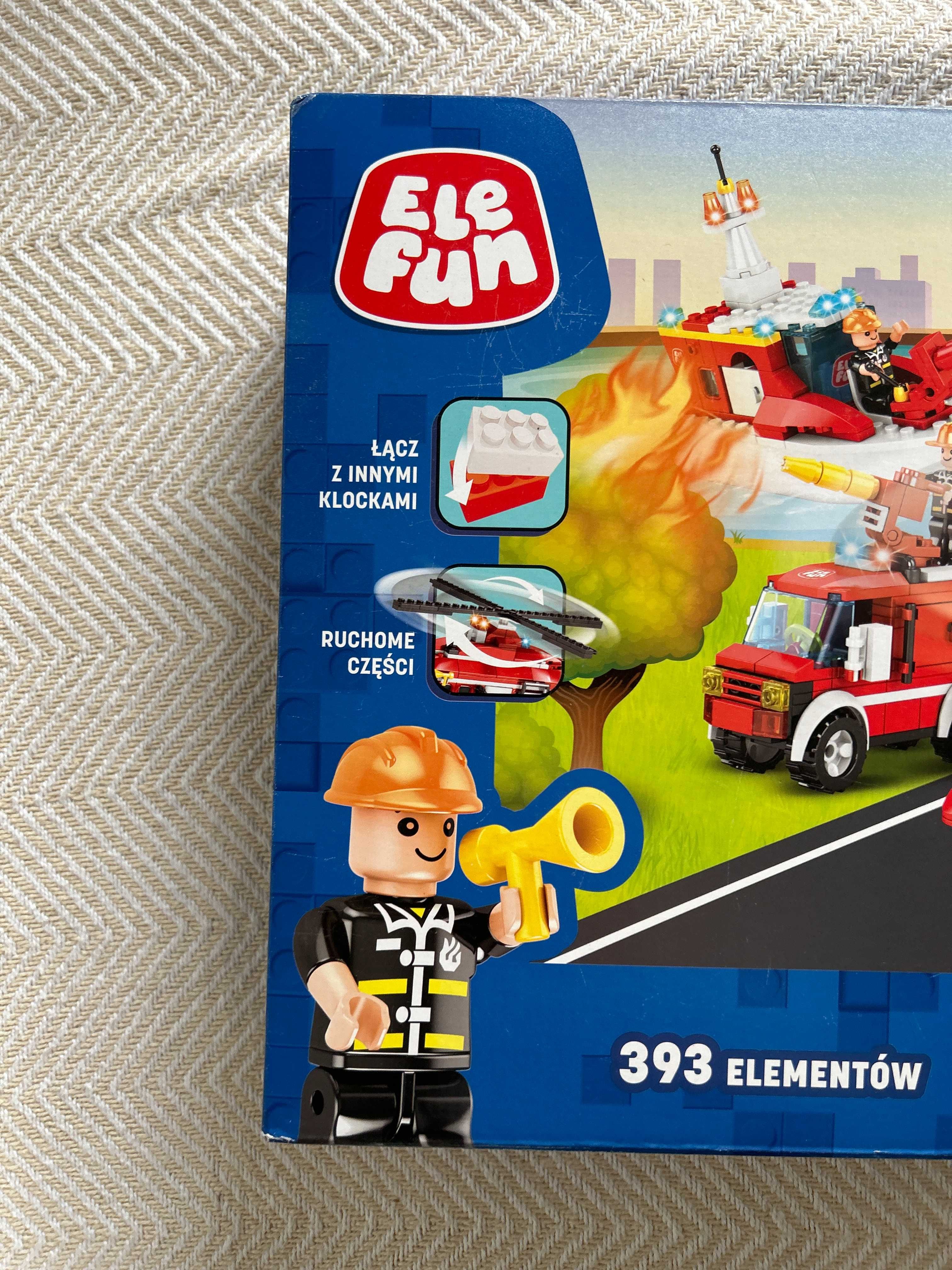 NOWE klocki Elefun Straż Pożarna