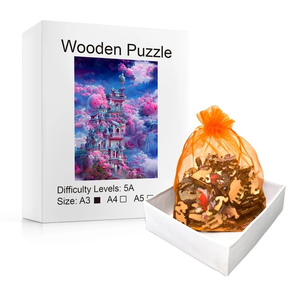 Drewniane puzzle A5