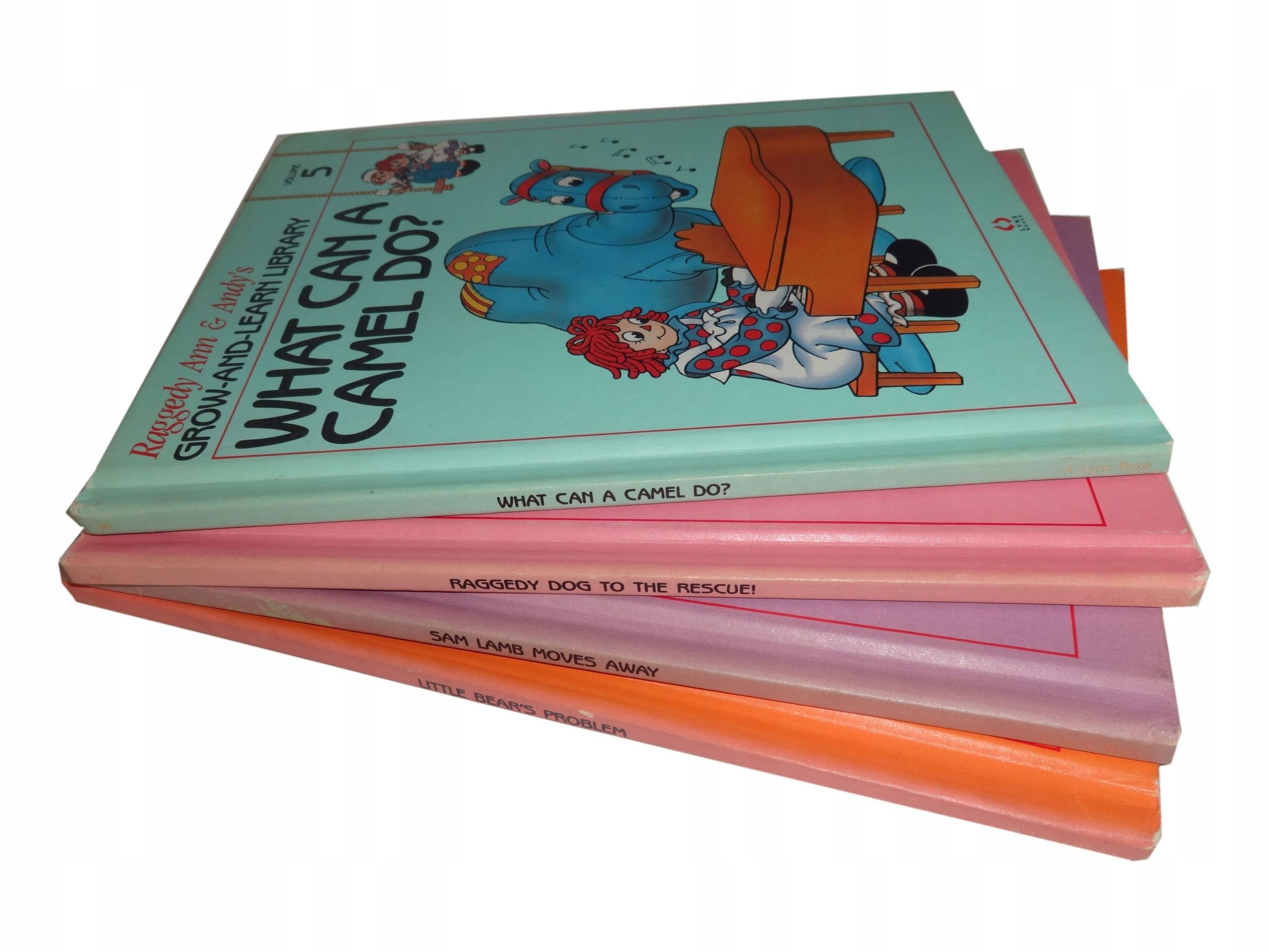 Grow And Learn Library Volume 2-5 Raggedt Ann *