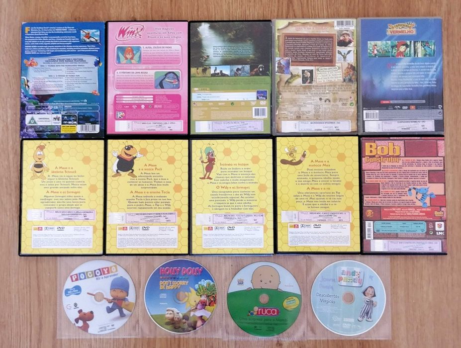Dvds Criança Desenhos Animados e filmes
