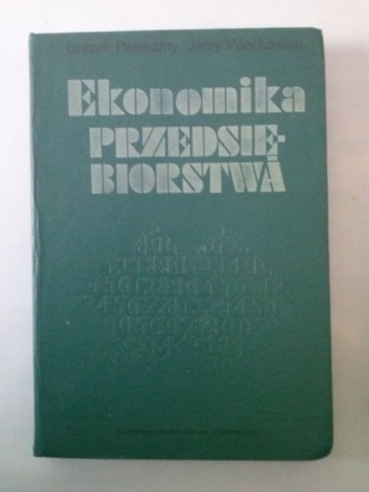 Ekonomika przedsiębiorstwa,Pasieczny.