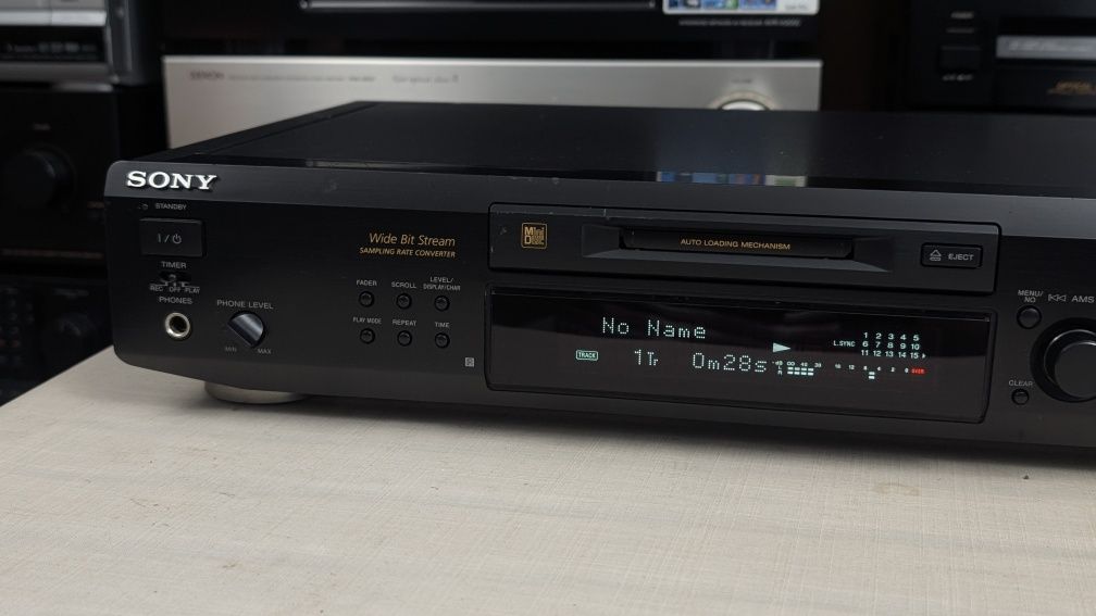Sony MDS-JE520 Wysokiej jakość odtwarzac płyt MD