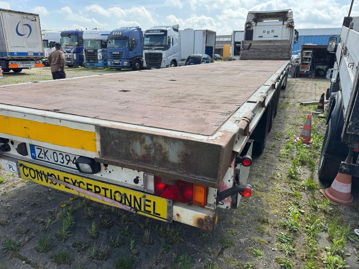Schmitz Cargobull platforma - wzmacniana podłoga - ocynk - mega