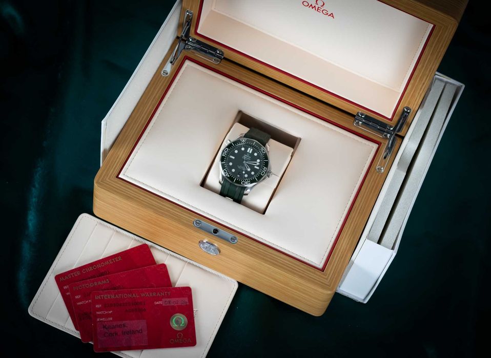 Omega Seamaster Diver 300m ref.210.30.42.20.10.00,2024 GW do - 02.2029
