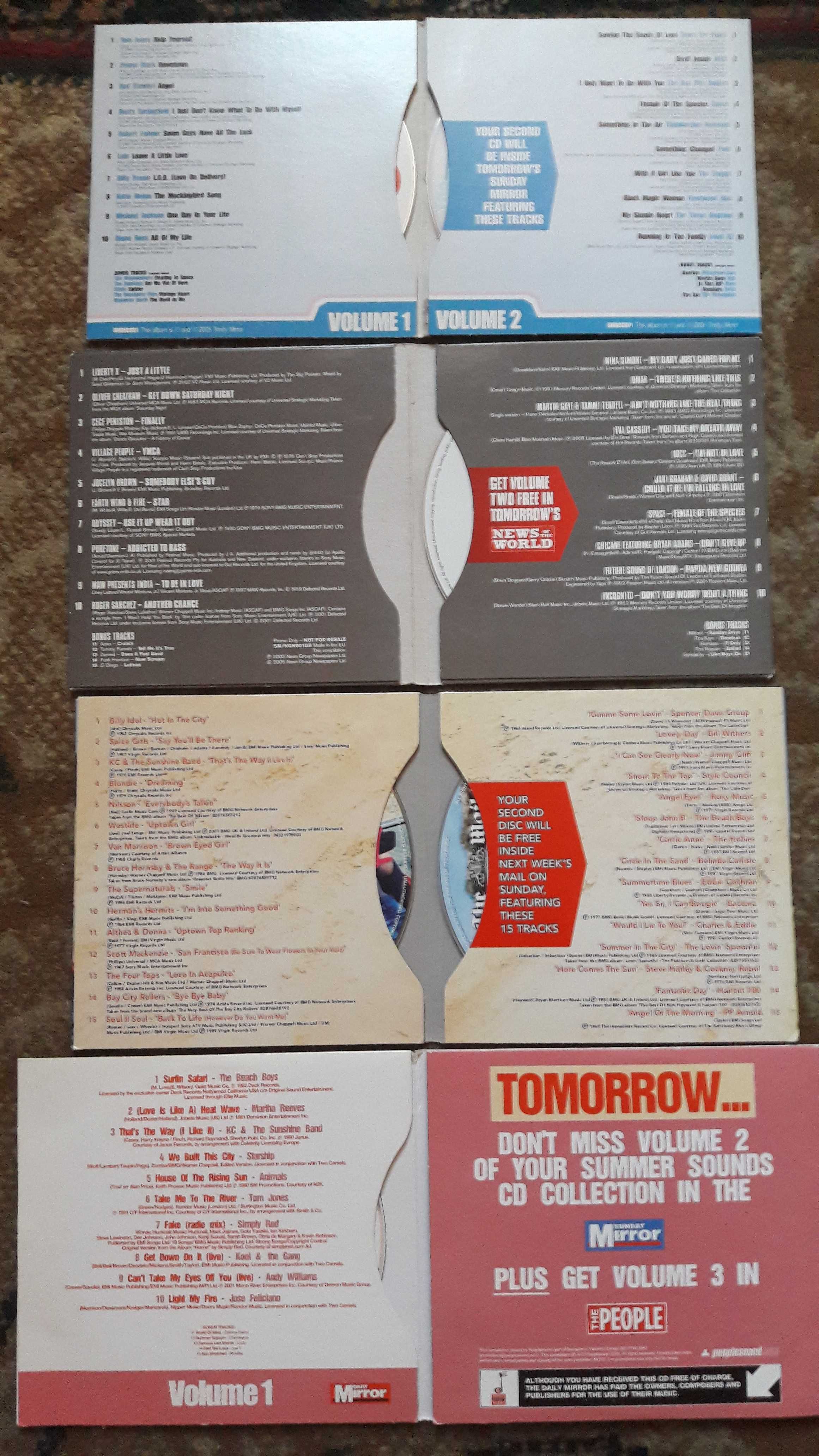 2 CD Art  Garfunkel ,Wet Wet Wet ,Beach Boys, 3 CD збірки 60-2010