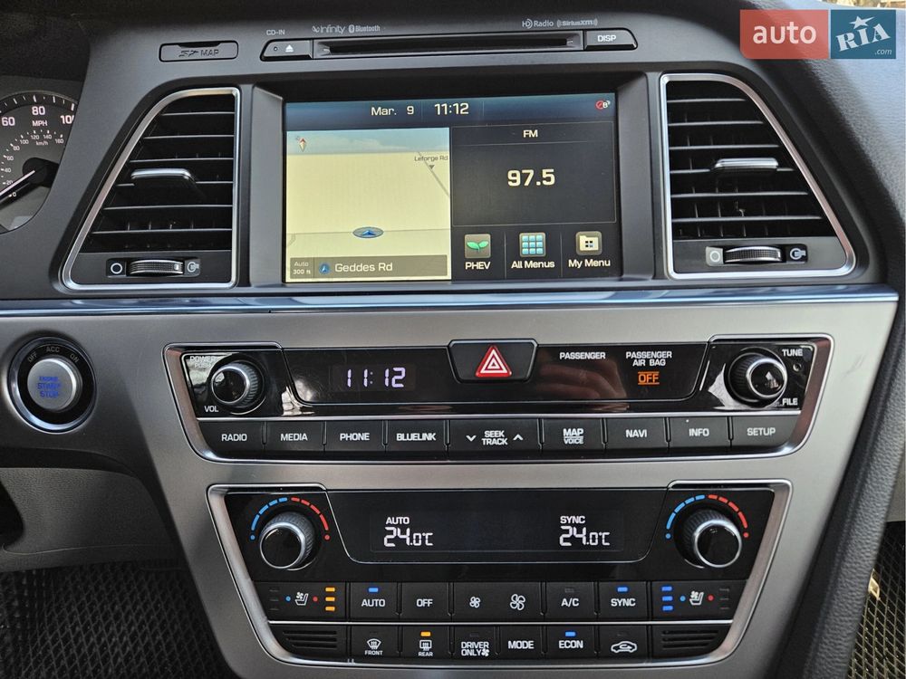 Hyundai Sonata 2017 PHEV (Plug-in Hybrid)  USA