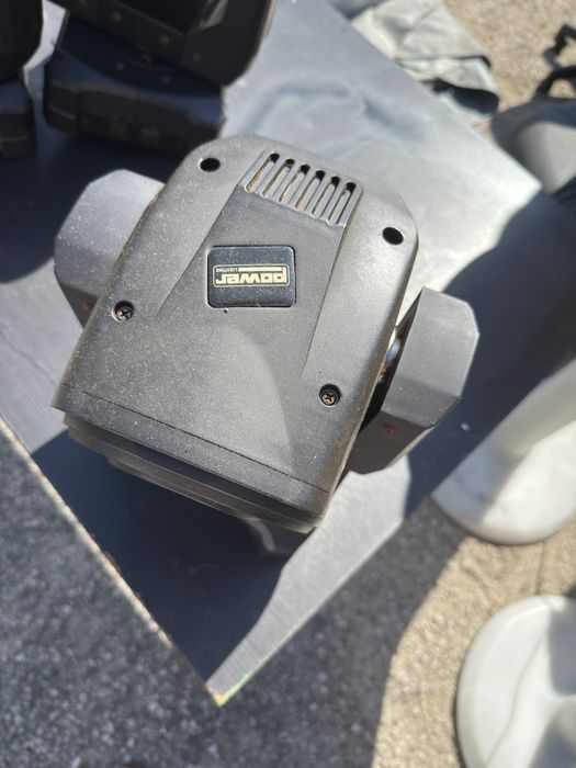 Robos led luzes power lyre 80w