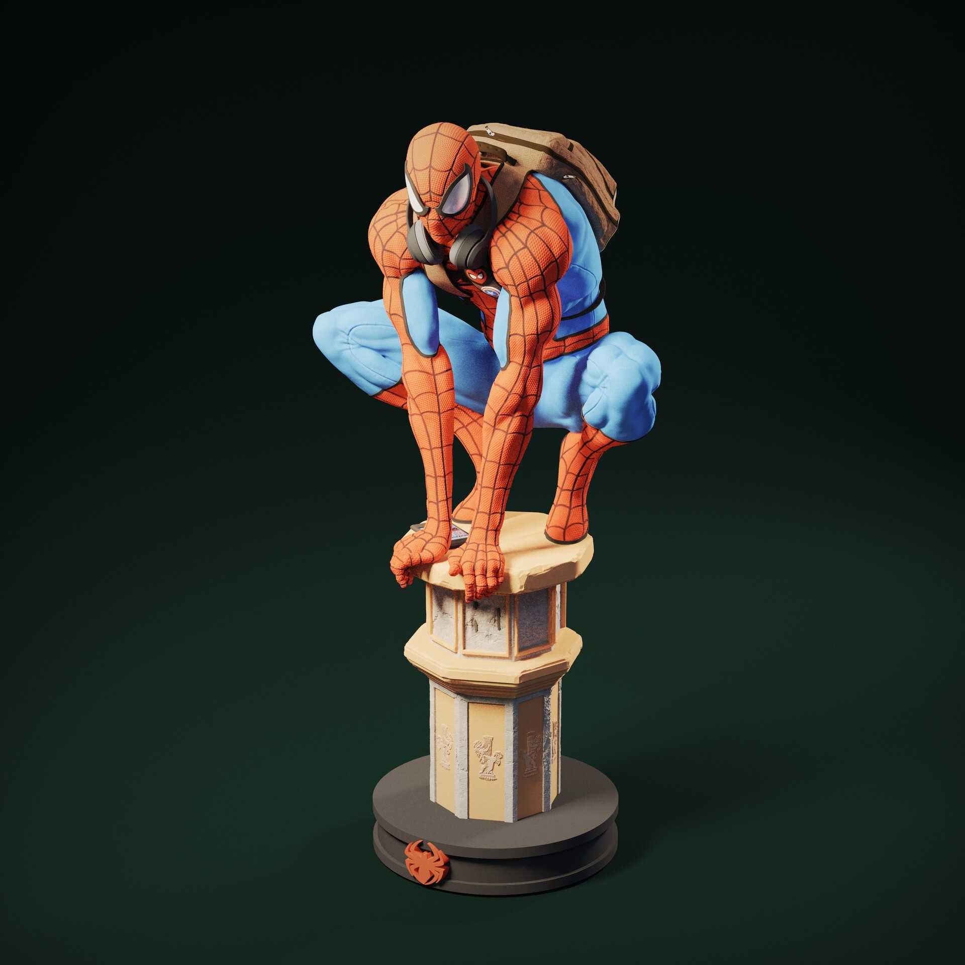 Homem Aranha 3d Printer (Arquivo para impressão3D - STL)