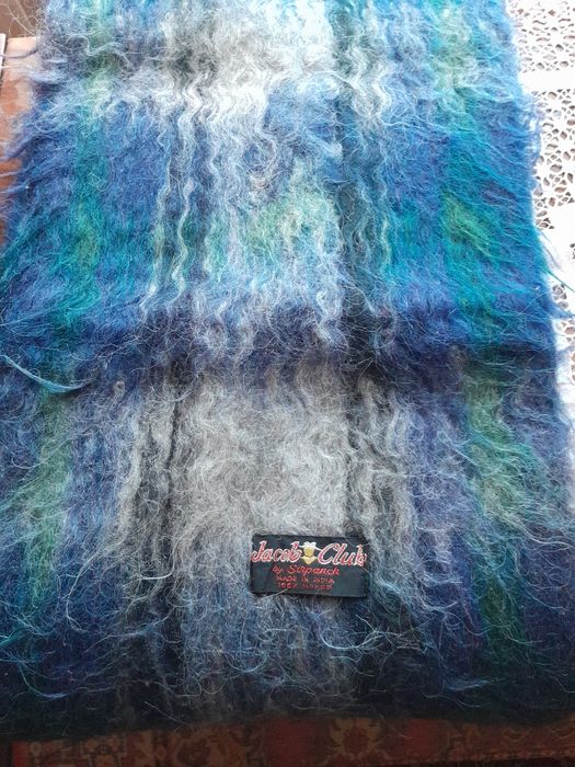 Чоловічий махеровий шарф