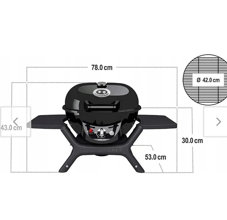 Grill gazowy MiniChef420G nowy