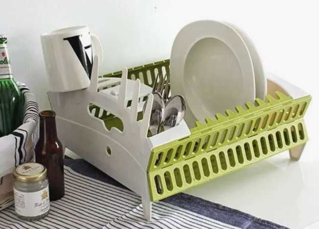 Сушарка органайзер для посуду настільна  Compact Dish Rack Сушилка