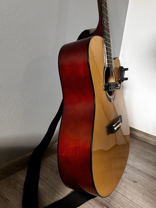 Gitara OKAZJA flycat standart c100 nt ZESTAW