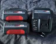 Zestaw baterii Einhell 4.0Ah/18V z ładowarką