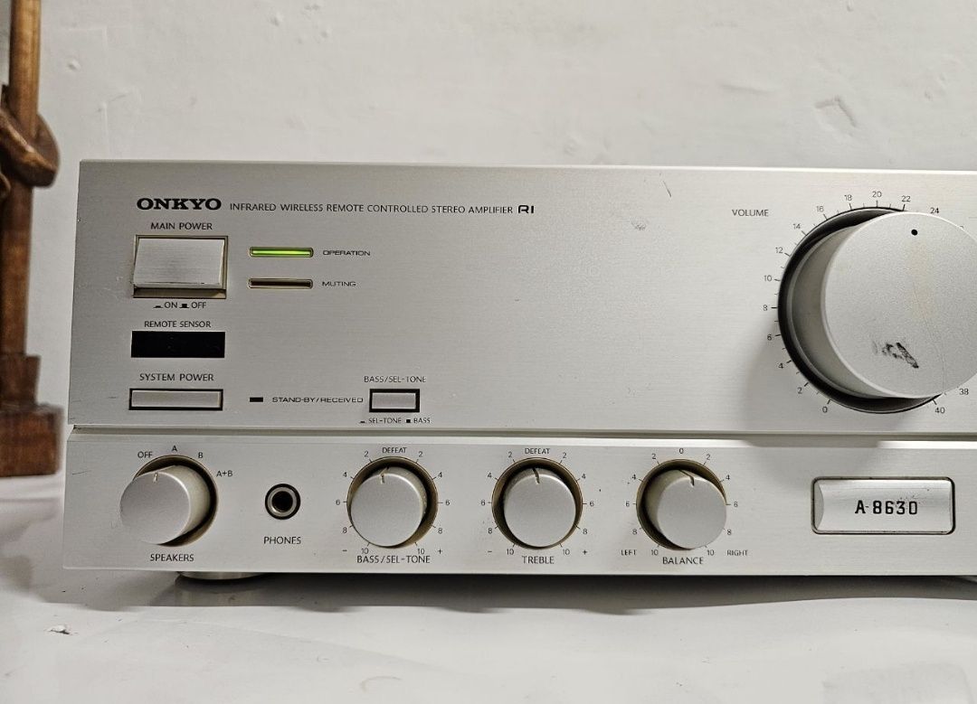 Wzmacniacz stereo Onkyo A-8630, 2x 120 W, Japan