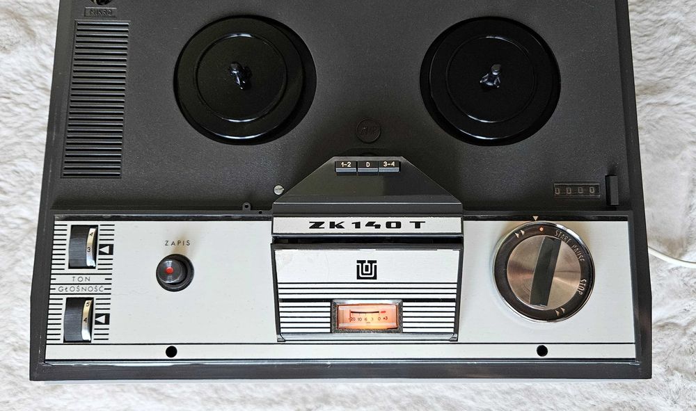 Magnetofon Szpulowy UNITRA MAGMOR ZK-140TM ANTYK Sprawny SUPER STAN !