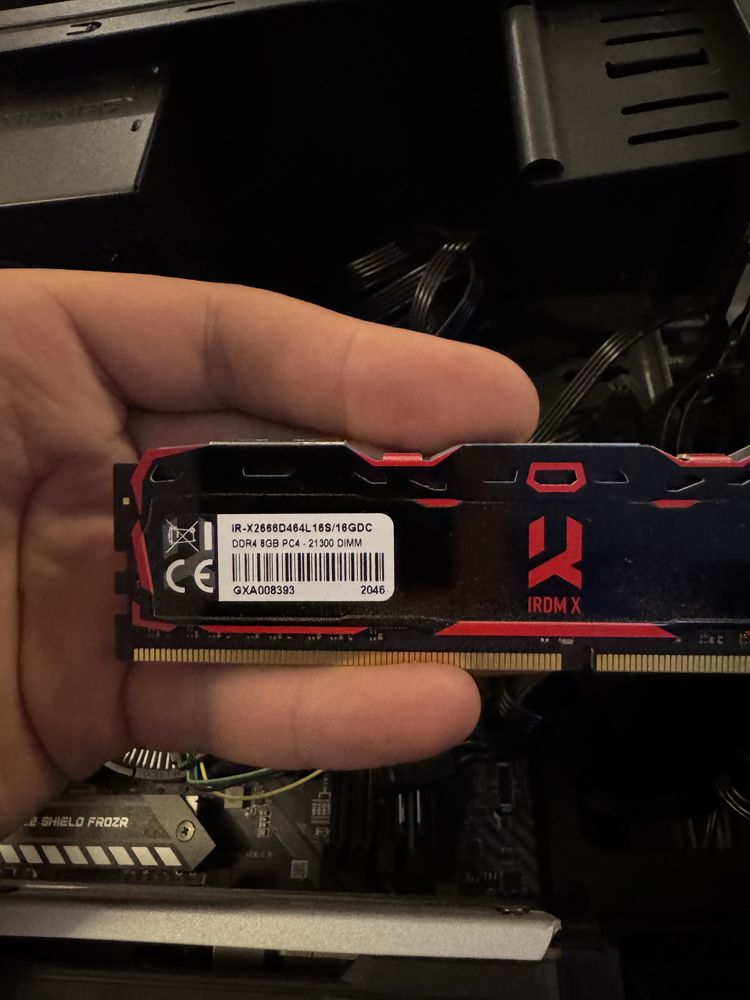 Komputer stacjonarny i3-10100/RX480 8GB/16GB RAM/SSD+HDD/do pracy gier