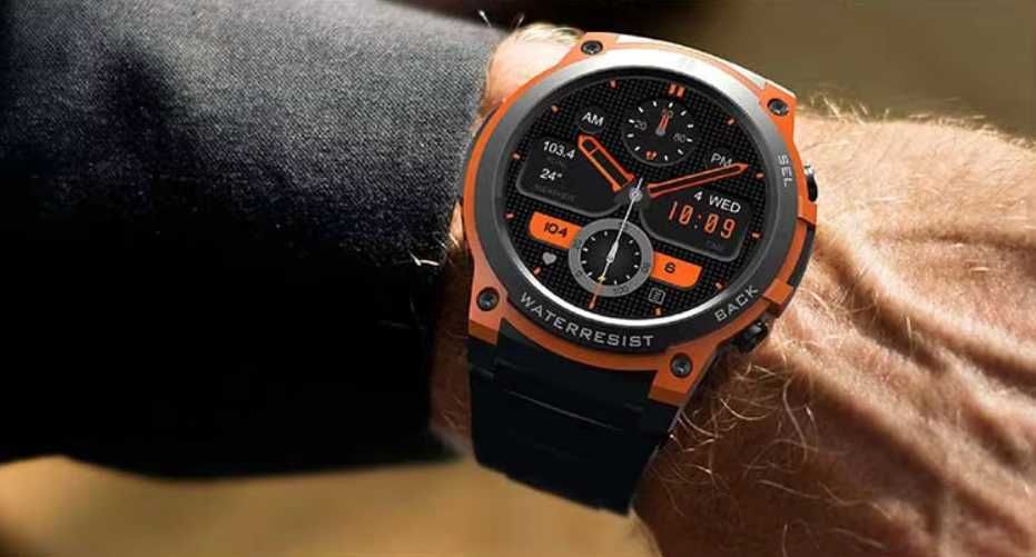 SMARTWATCH DM55 inteligentny zegarek 1.43 wyświetlacz AMOLED
