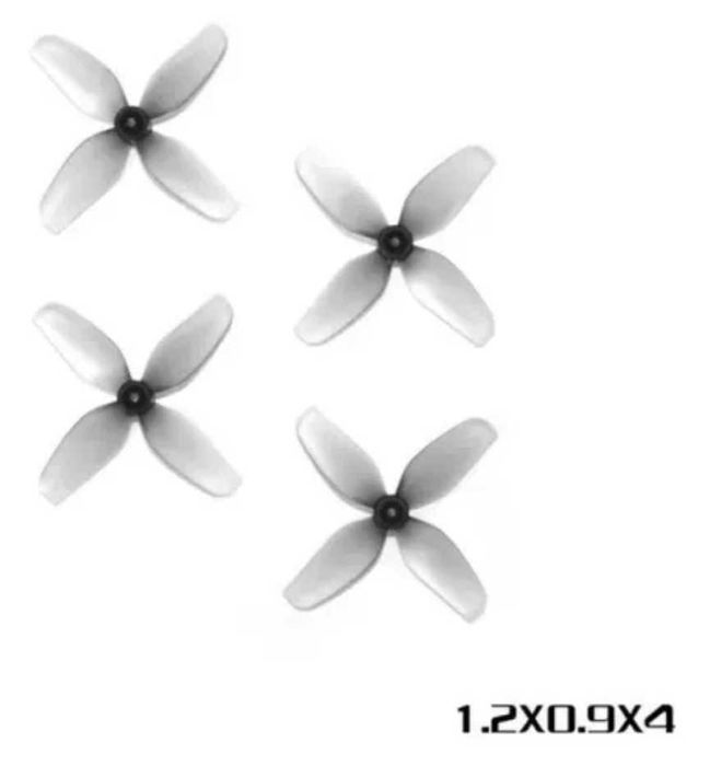 Пропелери HQUltralight Whoop Prop1.2X0.9X4 (31MM)2CW+2CCW–PC–1MM Shaft