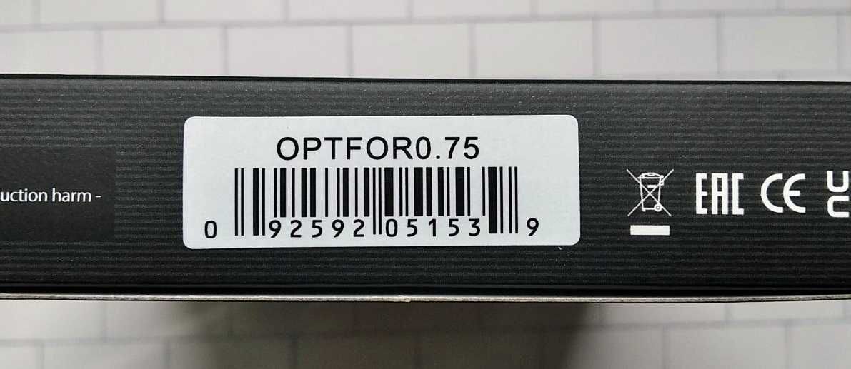 Кабель оптический AUDIOQUEST opt 0.75m FOREST Toslink + адаптер